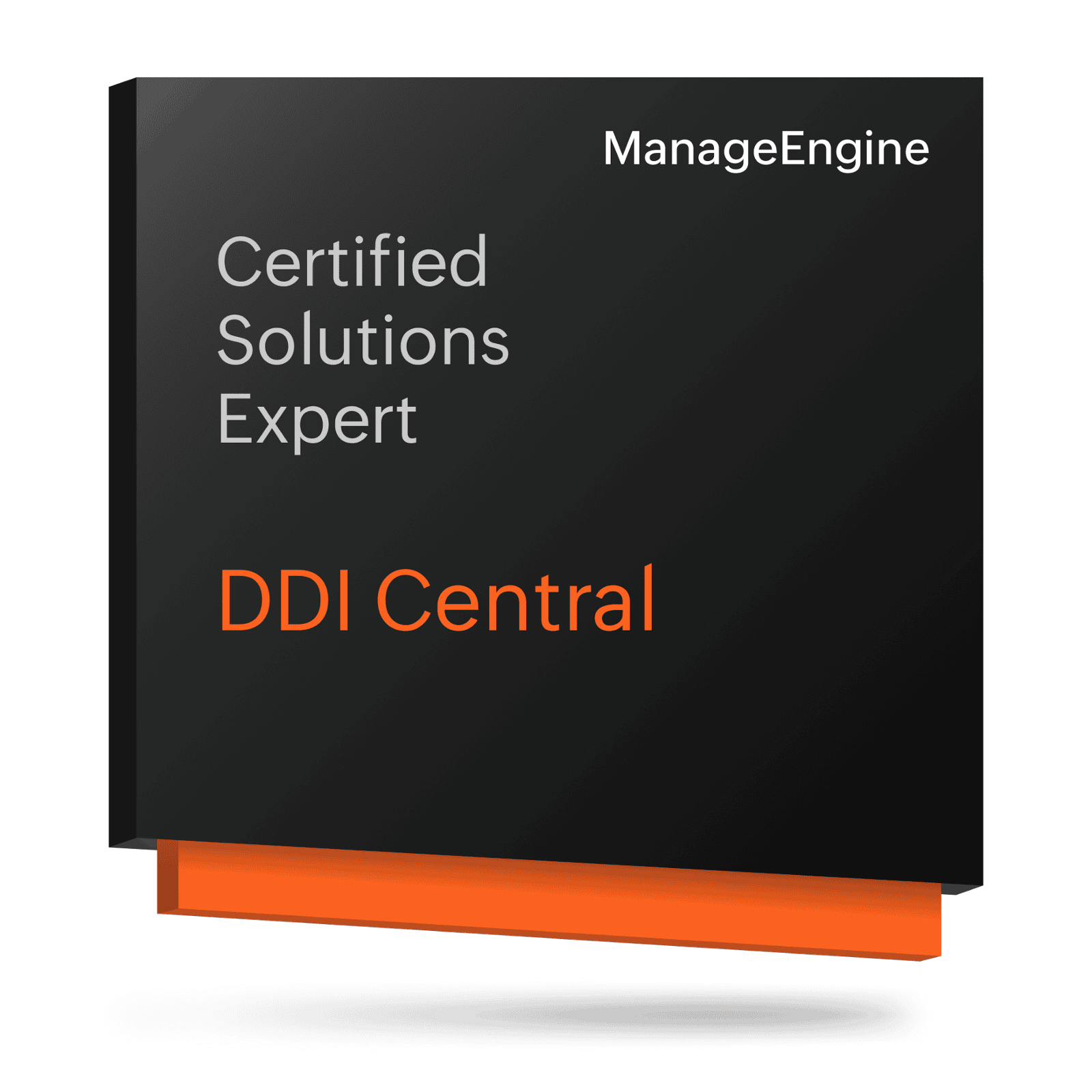 ManageEngine DDI Central Solutions Expert